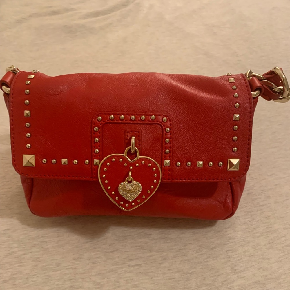 Juicy Couture Red Leather Purse